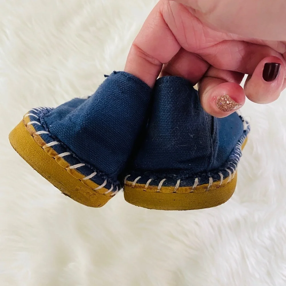 Soda blue and white espadrille, Sz. 8.5